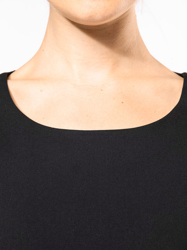 Rezeptionistin Kleid mit kurzen Ärmeln