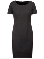Rezeptionistin Kleid mit kurzen Ärmeln