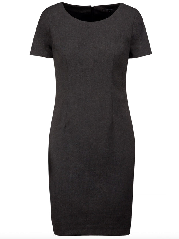 Rezeptionistin Kleid mit kurzen Ärmeln