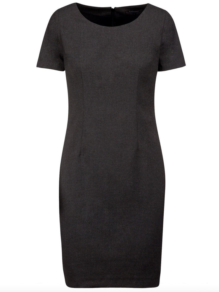 Rezeptionistin Kleid mit kurzen Ärmeln