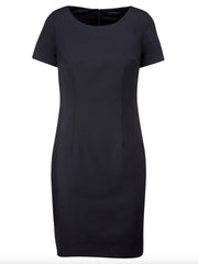 Rezeptionistin Kleid mit kurzen Ärmeln