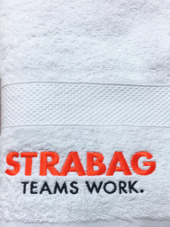 Handtücher Besticken Werbeartikel